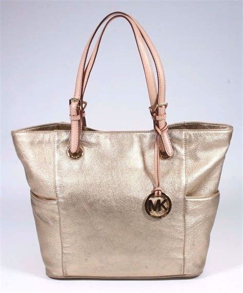 michael kors golden bags|michael kors large gold tote.